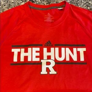 Adidas Ultimate Tee - Rutgers U “The Hunt” 🔴